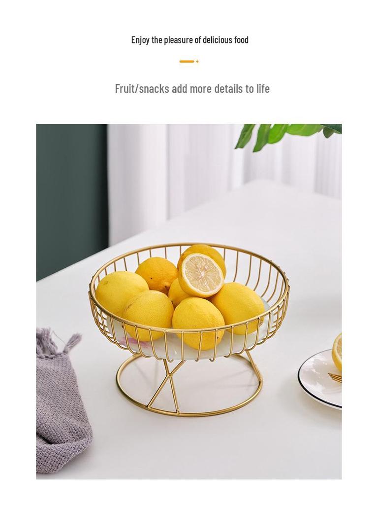 High-Value Celebrity Fruit and Snack Plate for Living Room