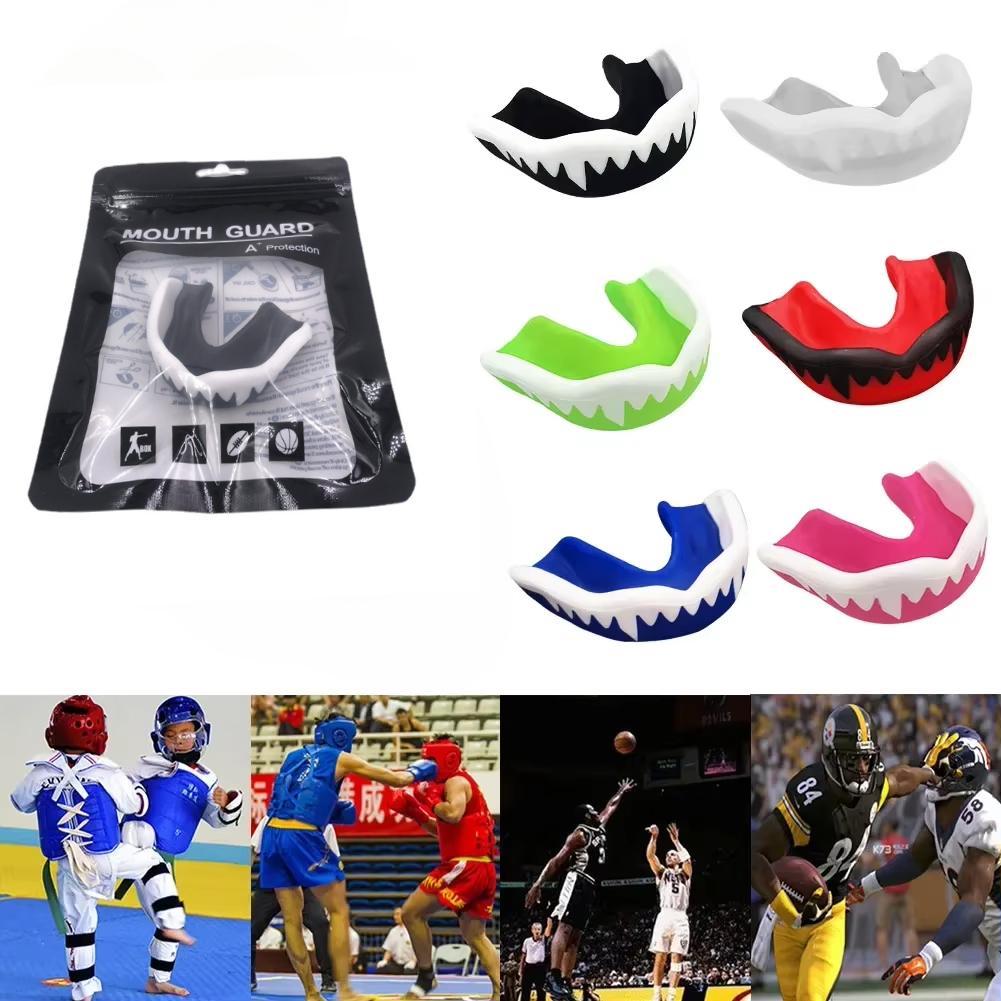 Professional Fighting Training Teeth Protector Kids Adults Sport Mouth Guard Basketball Mma Boxing Karate Mouthguard Tooth Brace
