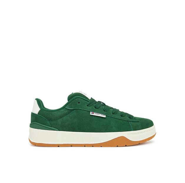 Мужские кроссовки Tommy Jeans Tjm skater sneaker em0em01607 зелёные