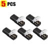 2 Pin Way Plug Electrical Connectors with Locking Buckle Push-in Car Wire Terminal Block Waterproof Wire Cable Connection Strips Plug Connectors 4