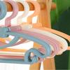 30Pcs Plastic Material Baby Clothes Racks Portable Closet Organizer Kids Clothing Hangers  Travel