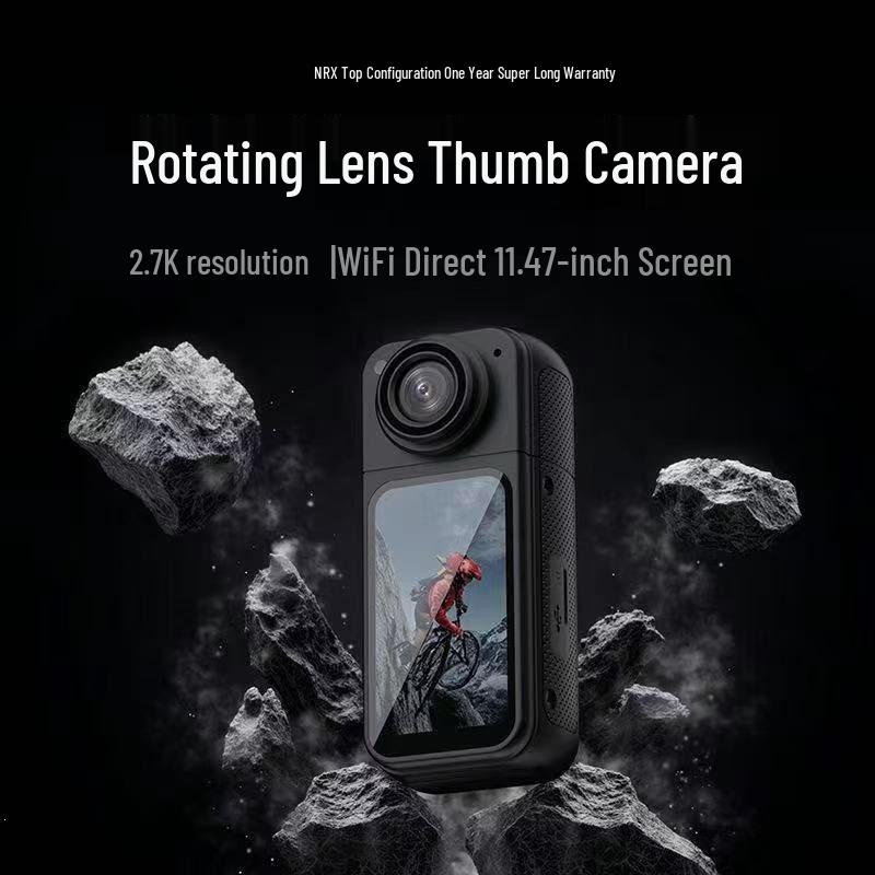 Anti-Shake HD Action Camera for Cycling, Travel, Scooter, and Motorcycle