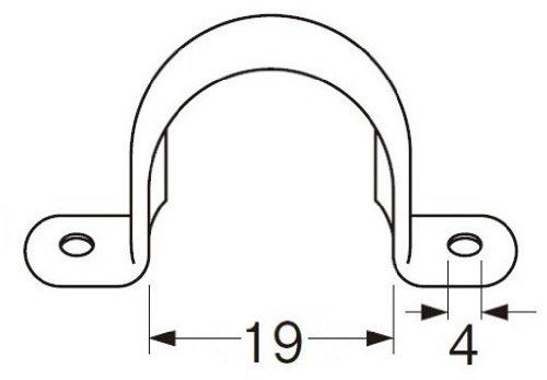Díly potrubí SANEI Vnitřní průměr řemene sedla 18 mm Železo 5 kusů PR60-13