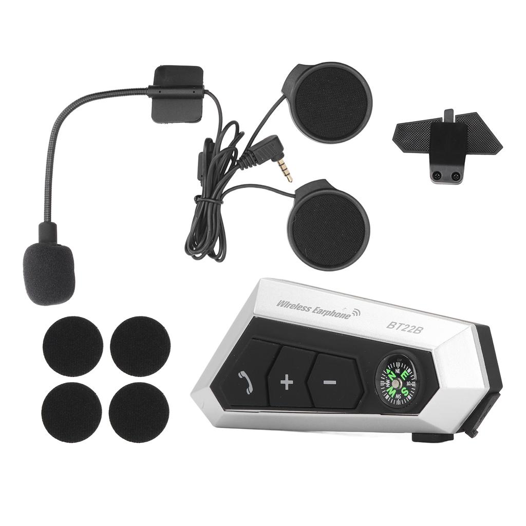Motorradhelm Bluetooth Headset Wasserdicht Automatische Antwort Kabelloser Helmkopfhörer für