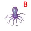 Trending Jellyfish & Cube Squish Toy, Soft Jelly Squeeze Stress Relief Fidget Toy, Sensory NeeDoh for Kids & Adults