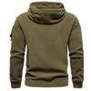 2024 Men's Tactical Hooded Fleece Sweatshirt Pullover Jacket