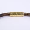 LOUIS VUITTON M6139 Keep It Damier Bracelet Bracelet Brown / GoldUsed
