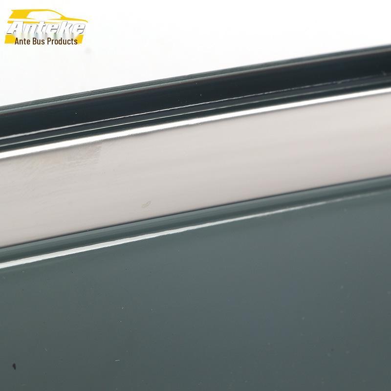 Bestune B70 2014-2018 Rain Guards Trim: 3D Stainless Steel Visor Strips