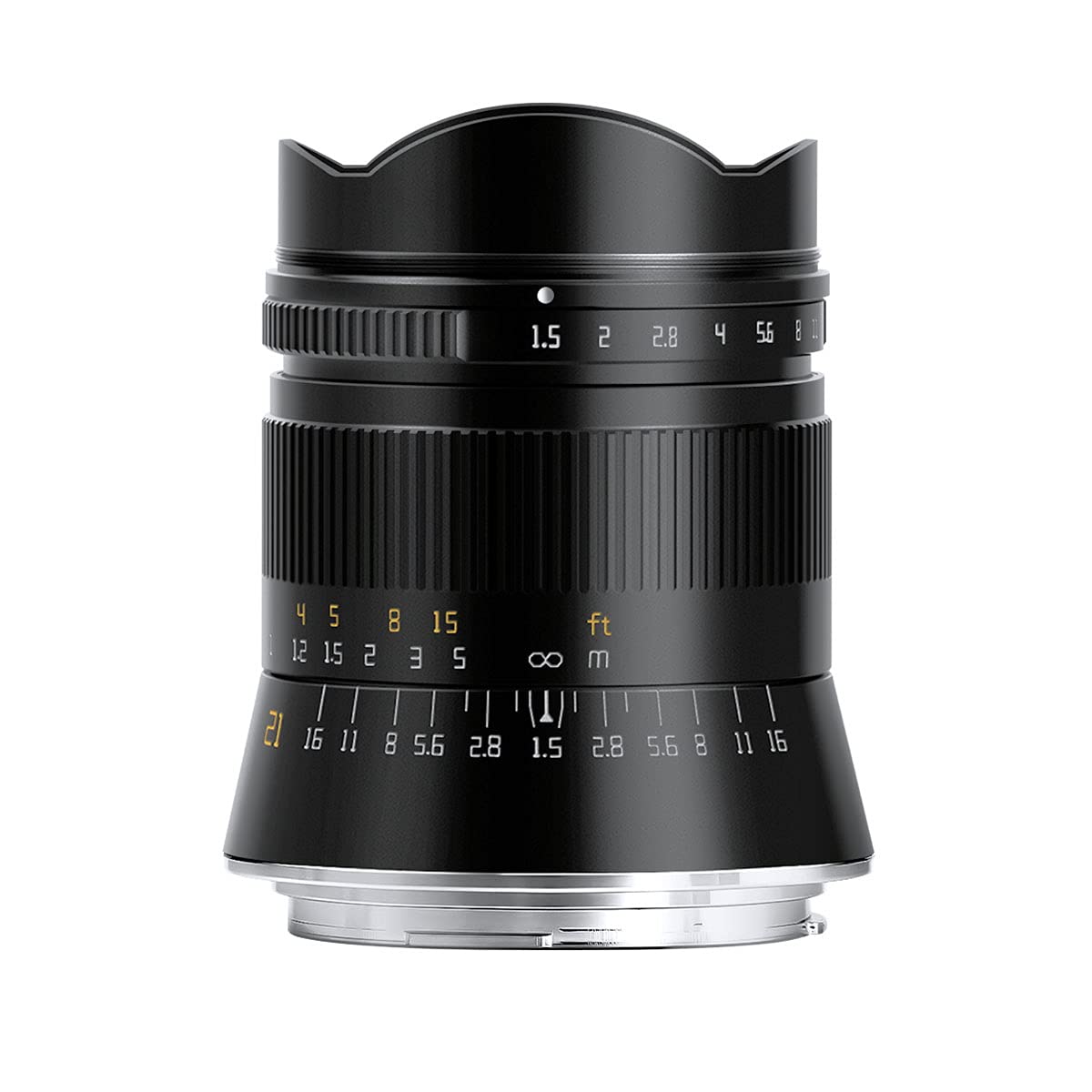 

TTArtisan 21mm ASPH RF Mount Black Lens Famous Optics 2 Year Warranty f/1.5 EOS-R чорний
