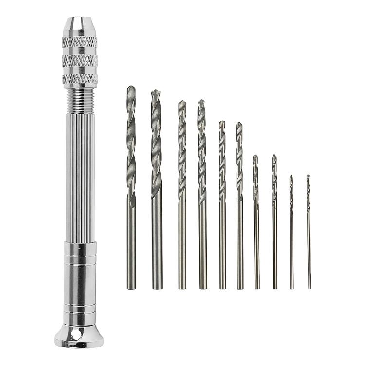 Ergonomic Hand Operated Micro Drill Set For Delicate Carving Tasks