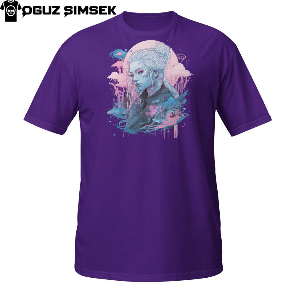 

Yuki-Onna T-Shirt – Elegant Ice Spirit Japan Fantasy Art Tee M