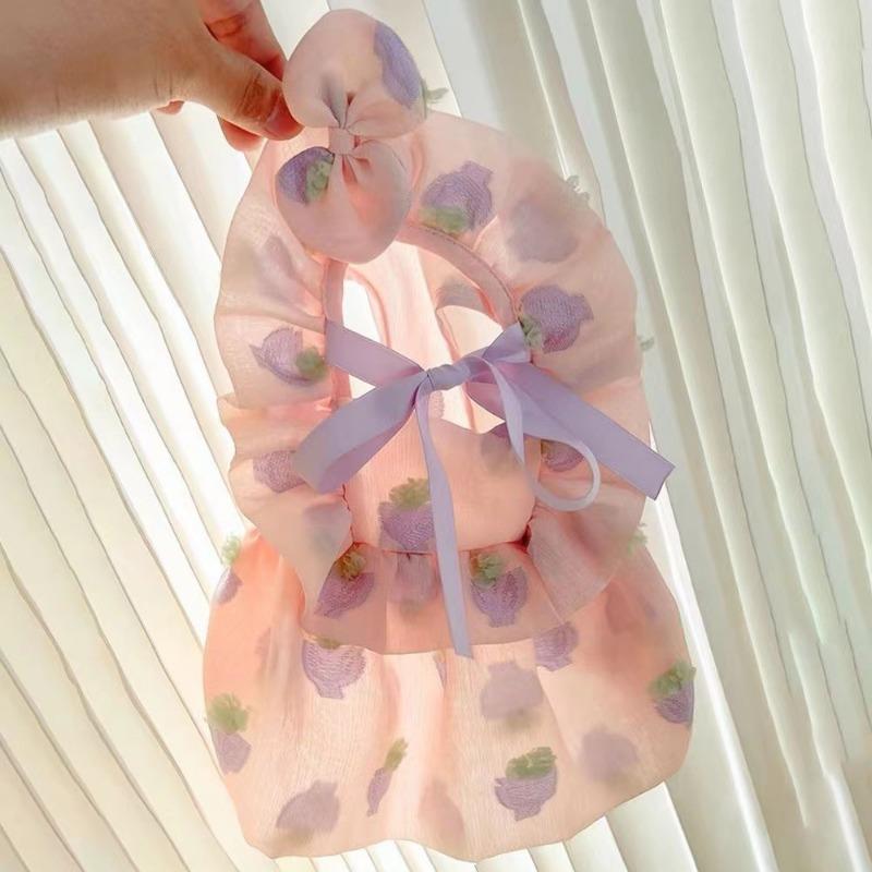 Pet clothes cat dog Maltese Pomeranian small dog princess style skirt cute puppet