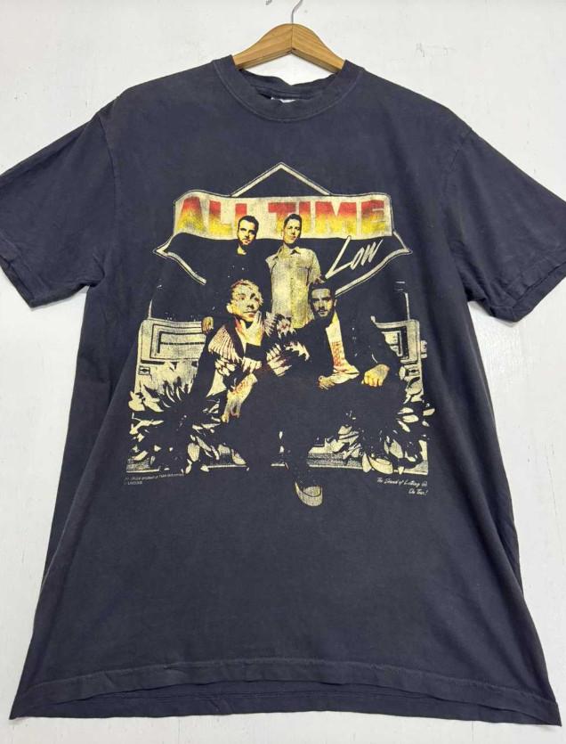 Band Vintage All time low T Shirt  WA602 Unisex T-Shirt XXL