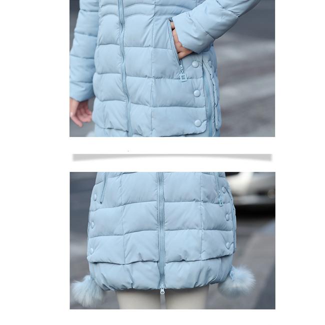 Parky z umělé kožešiny Ženy Nové Nové Zimní Péřová Bavlněná Bunda Ženy Silný sníh Zimní kabát Dámské Oblečení Dámské bundy Parky