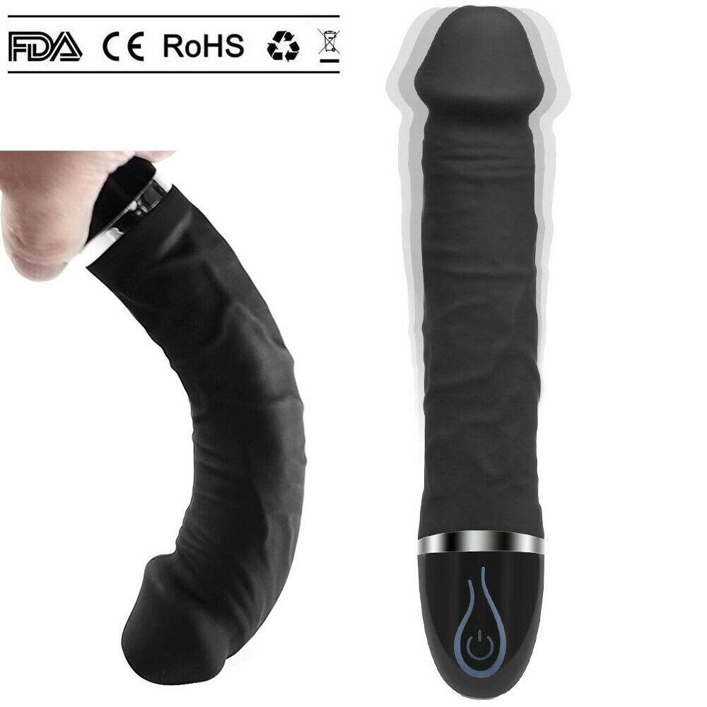 Big G Spot Dildo Vibrator Massager Sex Toys For Women Couple Multispeed Discreet