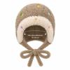 Ear Protection Winter Hat Thickened Pompoms Cap Cute Beanie Hats  Winter