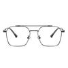 Blue Ray Blocking Anti-Blue Light Glasses Eye Protection Ultra Lightweight Square Glasses Metal Optical Vision Spectacle Eyeglass Men Women