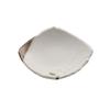 Tableware East Japanese Tableware Small Irregular Diamond Dish, Shape, Gold-Painted Oribe, Ks-009