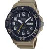 Standard Big Face Quartz Watch Mrw 210h 5av Khaki