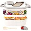 1 Bento-Box für Erwachsene, Salatbehälter, Groß 40,5 oz. Salatschüssel, Bento-Schale für Toppings