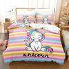 Cute Dream Unicorn Bedding Set Adults Children Winter Duvet Cover Sets Kids,twin Full Bedroom Set Home Textile Housse De Couette