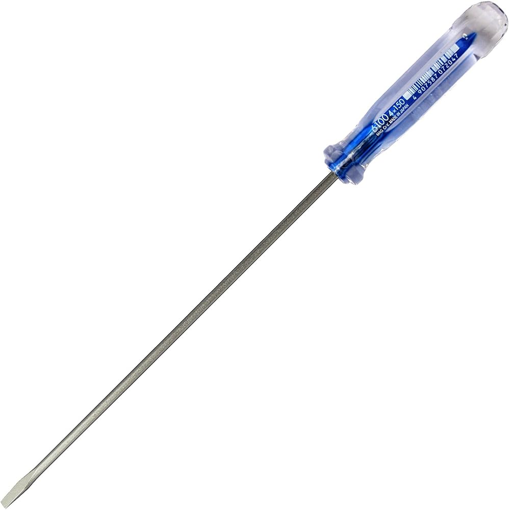 VESSEL (VESSEL) Crystaline Screwdriver (Thin Shaft Type) -4 x 150 6100