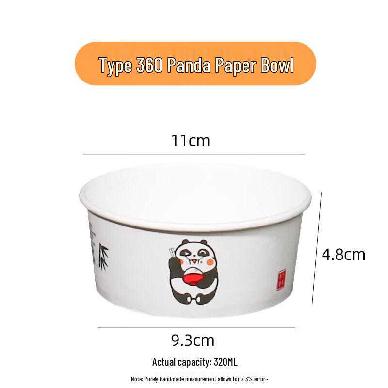 Qiwei Thickened Rice Husk Disposable Bowls