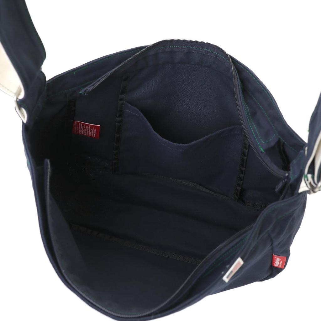 Manhattan Portage Gazette Crossbody Bag, Canvas Lite 25, DNVYGRN, Authentic [Official]