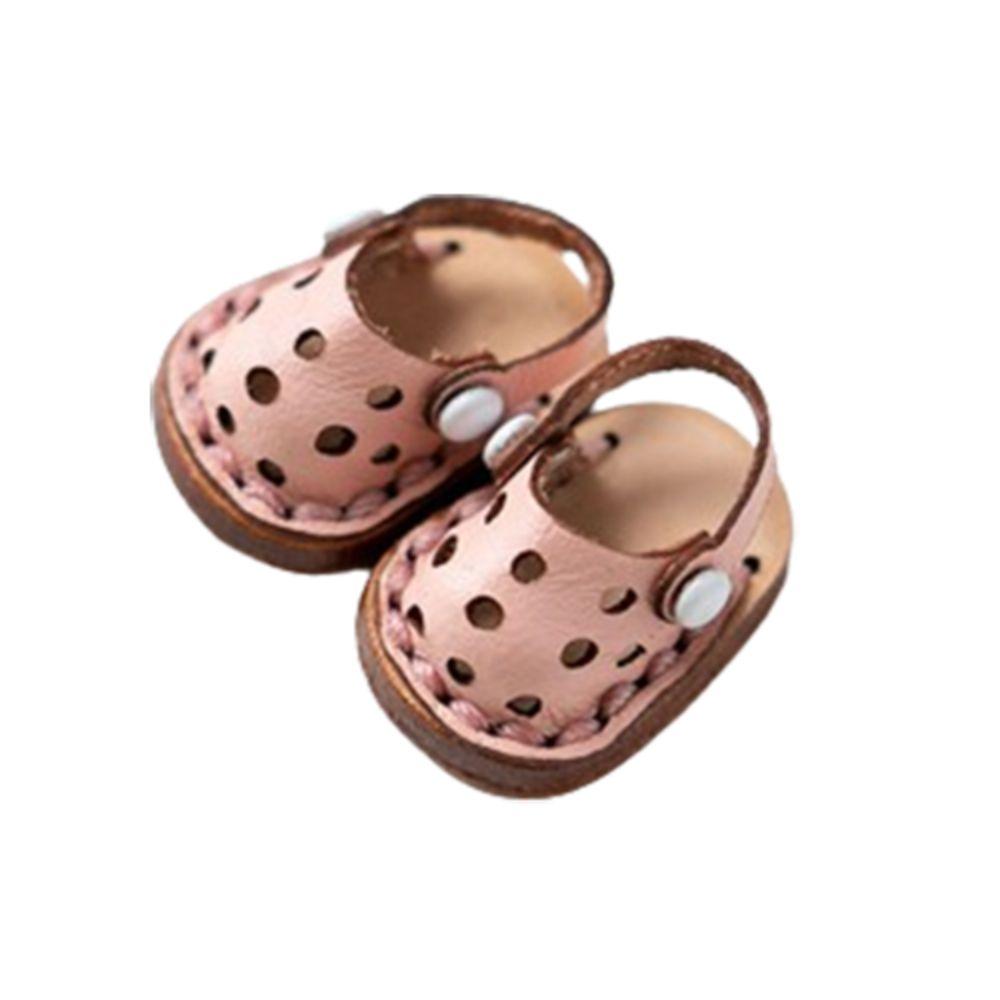 1Pair Dress Up Ob11 Handmade Shoes Sandal Sandals Holala Boots Casual Hole Doll Shoes  Girls