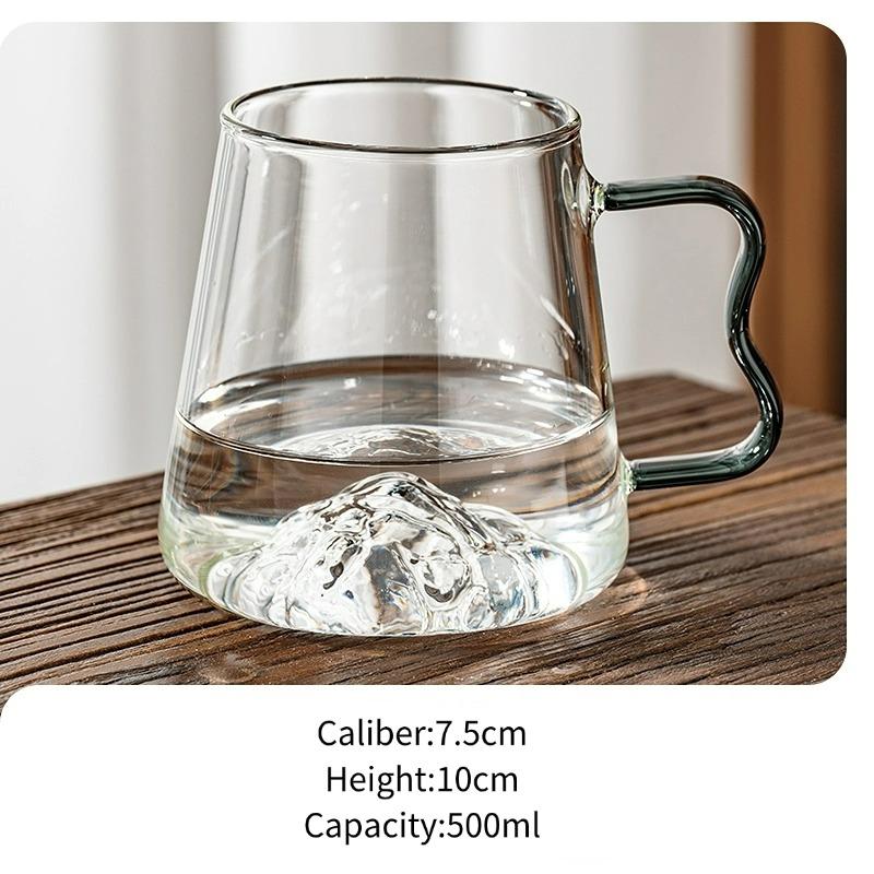 

Personalized Glass Teacup,Office Tea Brewing Cup With Handle,Green Tea Glass Jug,Premium Office Work Glasses Cups,Home Tools