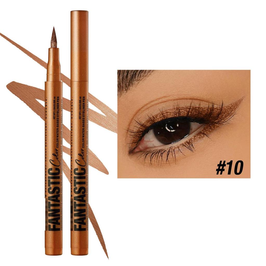 New Liquid Twelve-color Eyeliner Pen Is A Single Matte  Quick-drying