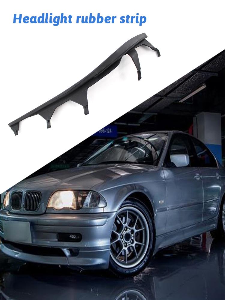 Bil Främre Övre Strålkastarskydd Lister Trim 63126921859 Strålkastartätningslist Packning för BMW 3-serien E46 2002 2003 2004 2005