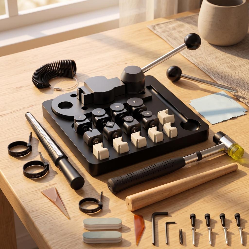 Circlet Bending Tool Kit Non-Marring for Jewelry Makers, Jewelers