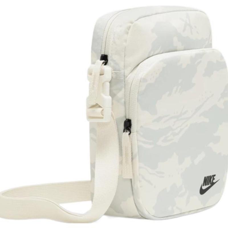 Nike Heritage Fabric Crossbody Bag, Shoulder Bag Unisex White Casual DQ5934-133