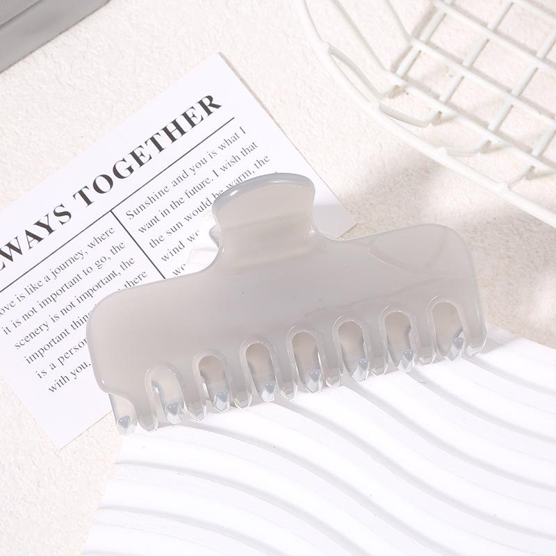 2025 High-End Women's Acetate Shark Hair Claw Clip Hairpin Accessory