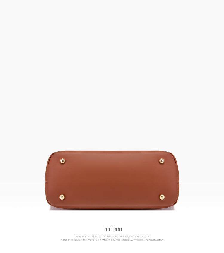 2023 Women's European & American Fashion Six-Piece Mother-Child Handbag Set: Large Capacity Shoulder & Crossbody Bag