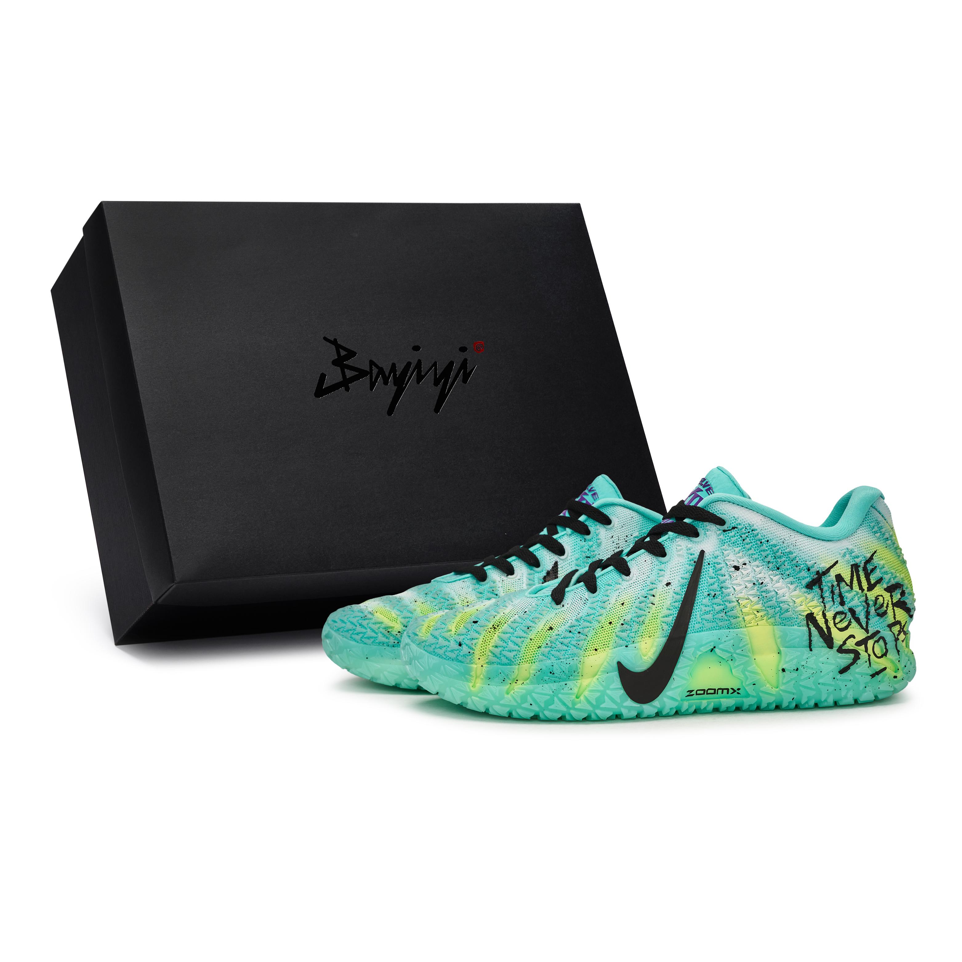 

Nike Ja Morant 3 811 Manufacturing, Midnight Obsidian, Special Shoe Box Low top Basketball Shoes Men s IQ6754-300(Team80-S-BOX) 41