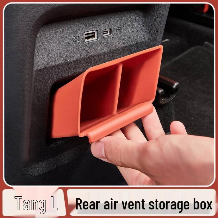 Silicone Storage Box for BYD Tang L Rear Air Vent (DM/EV)