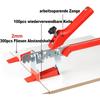 Tile Leveling System 2mm 300pcs Tile Level Wedge Spacer Plus 100pcs Reusable Wedges with a Tile Leveling Pliers