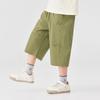 Boys' Summer Embroidered Capri Shorts