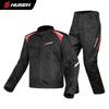 Motorcycle Riding Jacket Pants Set With CE Level 2 Armor Breathable Mesh Gear Men Women