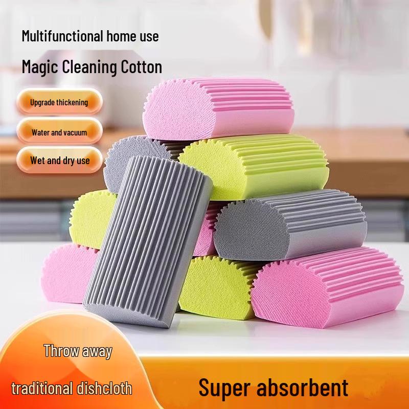 Super Absorbent PVA Sponge Pad for Multifunctional Bathroom & Glass Cleaning