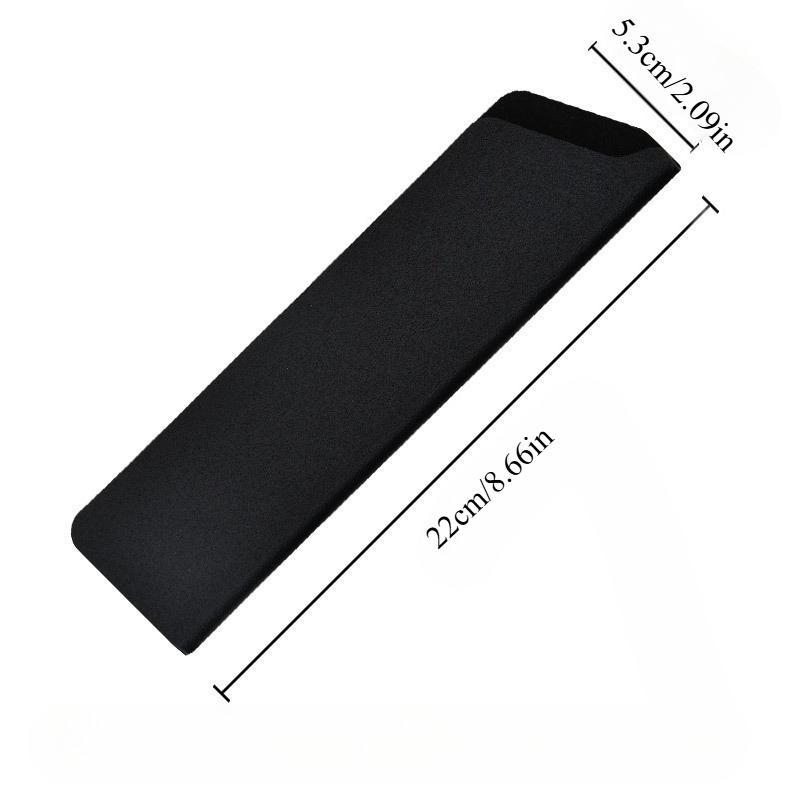 Black Plastic Knife Cover Kitchen Knife Sheath Protective Cover Fruit Knife Universal Cover Kitchen Accessories