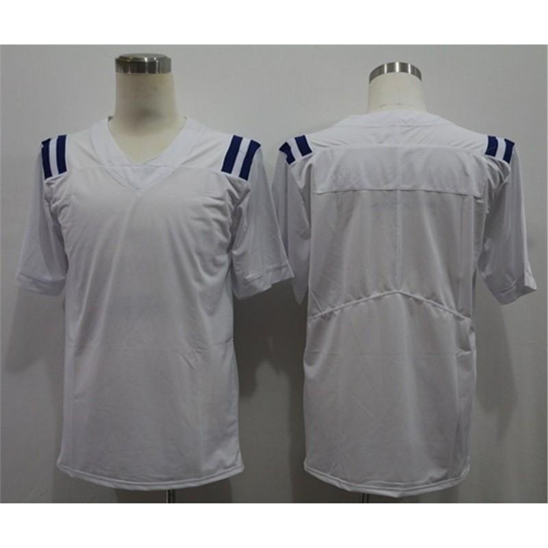 Mens NFL Indianapolis Colts Football Jersey Custom Name Number Cotton Blend Sports Uniform Fans
