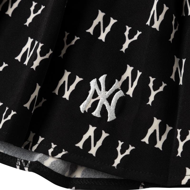 New MLB New York Yankees Casual Short Skirts Women's Black 3FSKM0143-50BKS