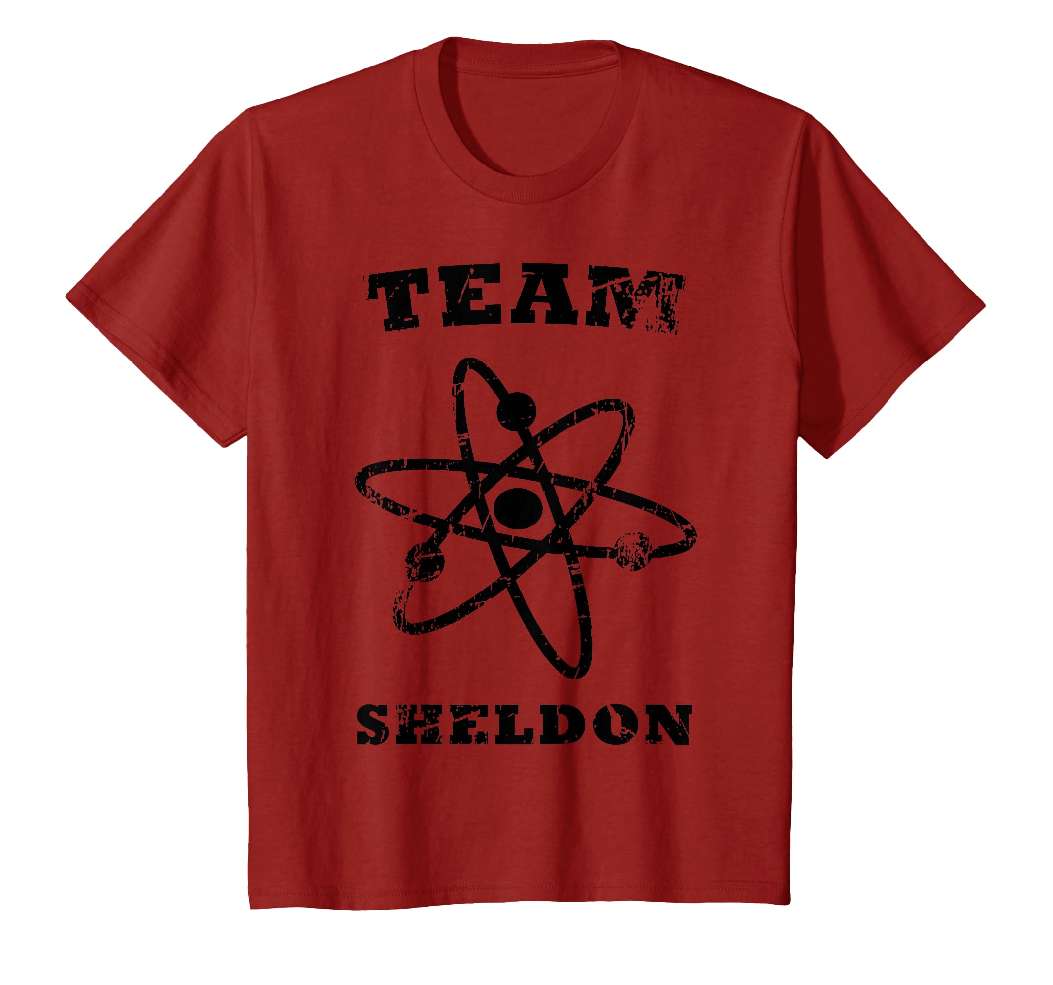Big Bang Theory Logo Team Sheldon Atom Light T-Shirt