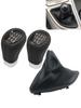 5/6 Speed Gear Shift Knob Shifter Lever Stick Gaiter Boot Cover Cars Accessories  for BMW 1 Series E81 E82 E87 E88 2003-2013