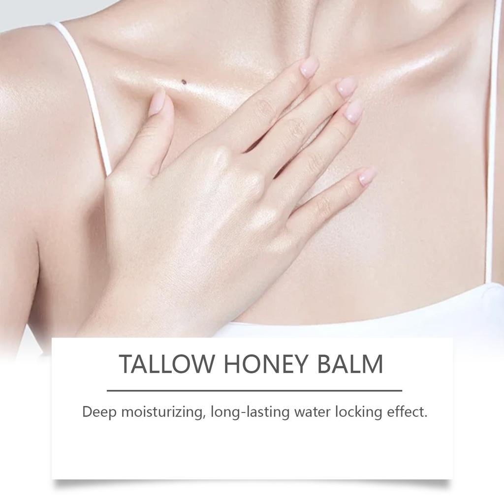 Tallow Honey Skin Moisturizer Relieves Dry Skin Nourishes Skin And Restores Skin Elasticity