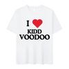 I Love Kidd Voodoo Album Tour 2025 Pattern Tshirt Summer Mens Women Hiphop Classic Pure Cotton Hot Sale Pop Tshirt Teenagers