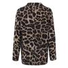 Women's Spring  Tops Fashion Trend Jackets Leopard Print Suit Thin Jackets